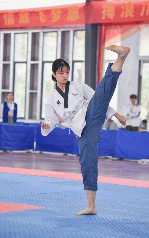 包含美国跆拳道公开赛女子组角逐激烈的词条